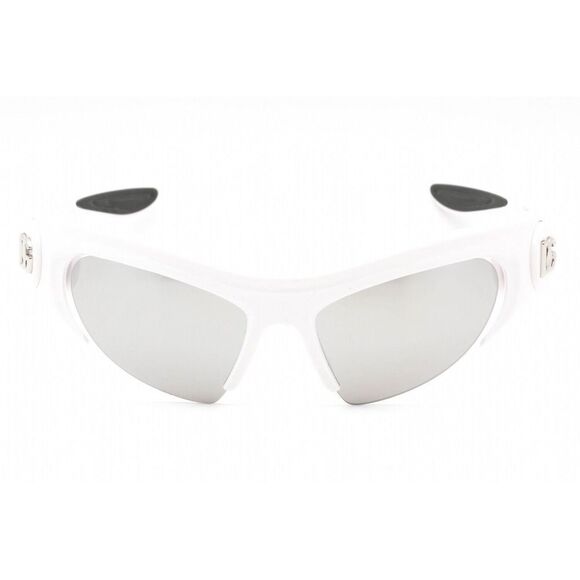 NWT DOLCE & GABBANA 0DG6192 33126G White Sunglasses
